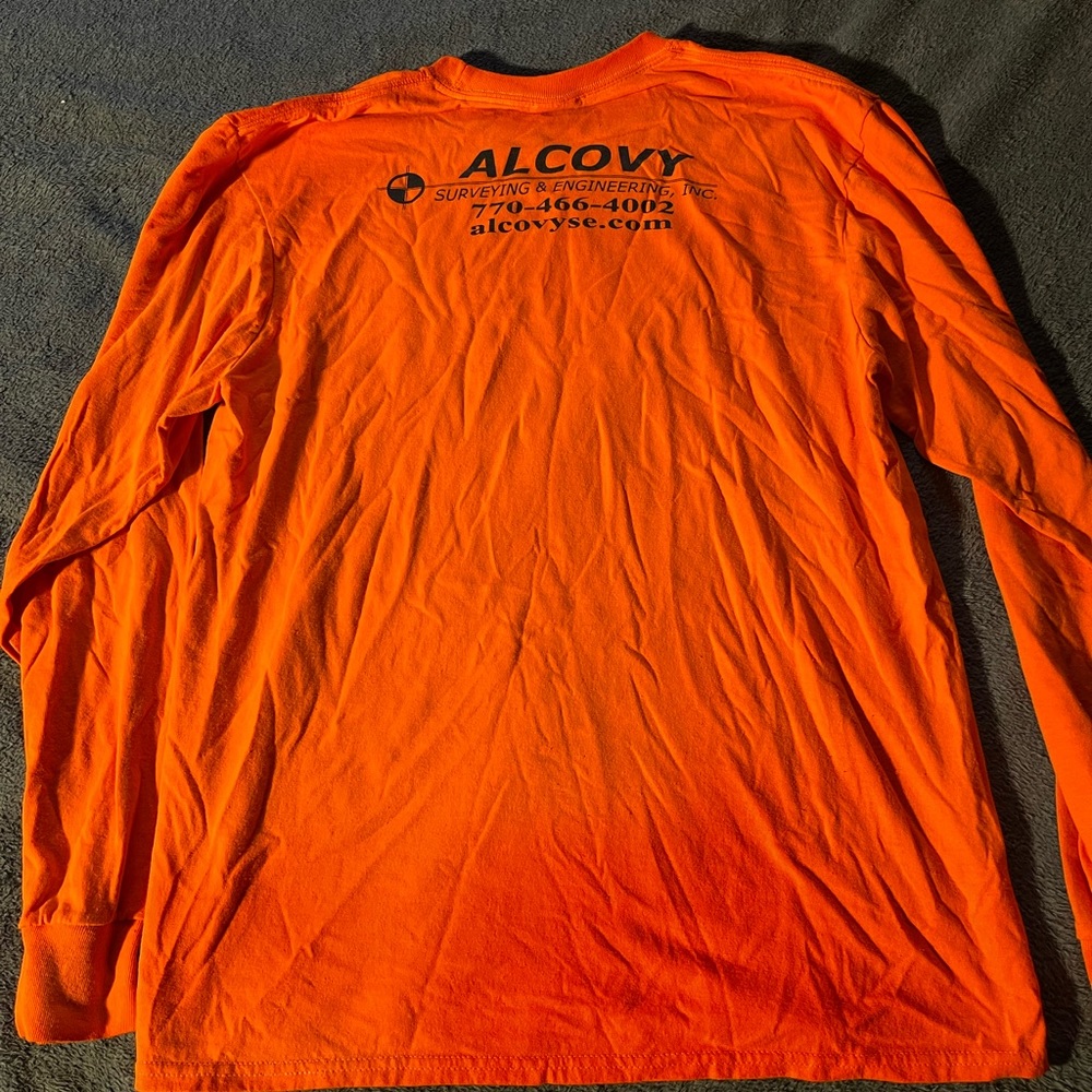 Mens Gildan Alcovy long sleeve work shirt - Large